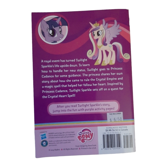 🎉 BUY 2 GET 2 FREE My Little Pony Twlight Sparkle Children's Novel - Picture 2 of 2